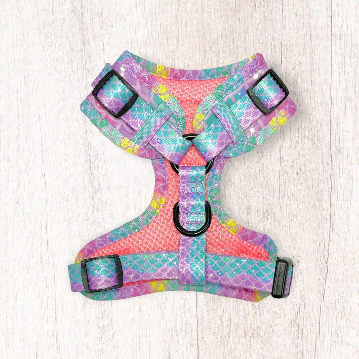 Tropical Mermaid ドッグ ソフトメッシュ ハーネス