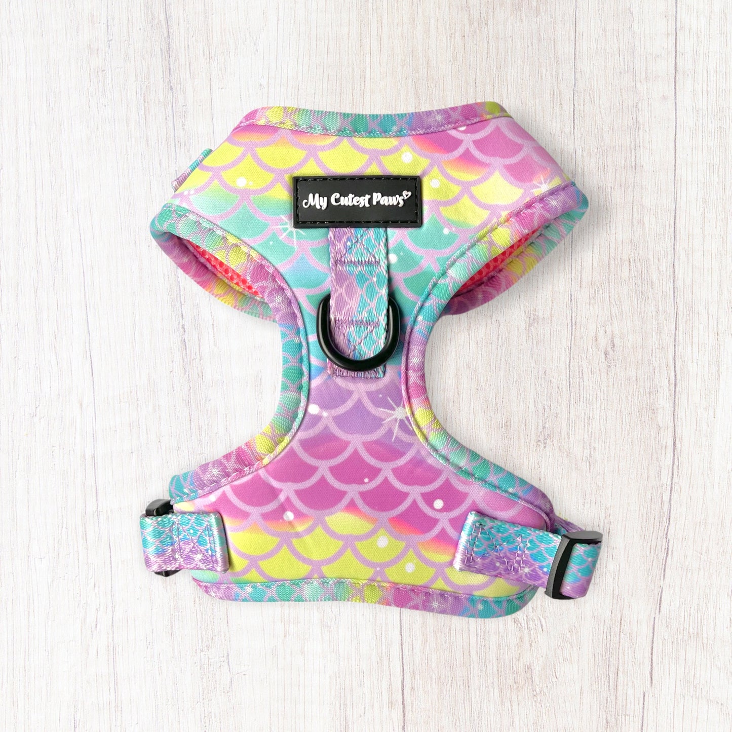 Tropical Mermaid ドッグ ソフトメッシュ ハーネス